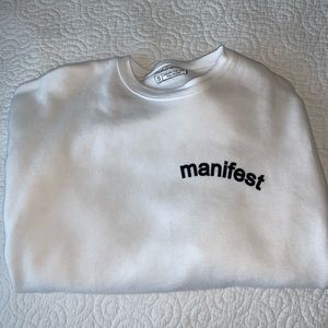 Manifest crew sweat shirt